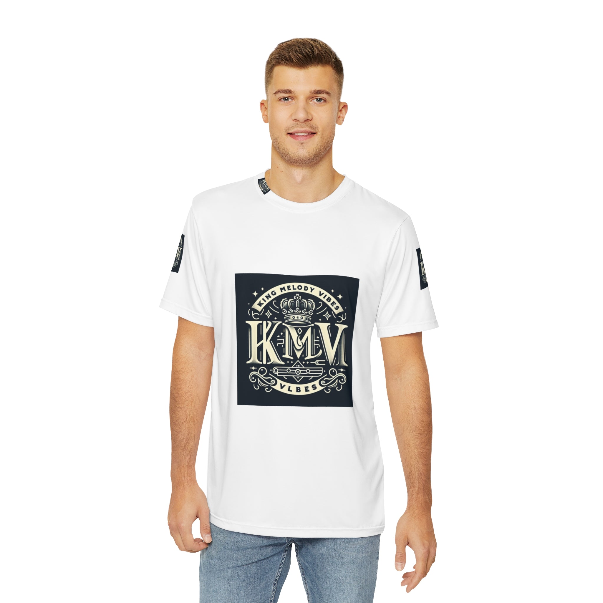 Vintage Crown Graphic Tee for Men, Stylish Casual Wear, Music Lovers Gift, Birthday Present, Summer Essentials